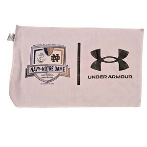 Navy/Notre Dame Commerative Towel